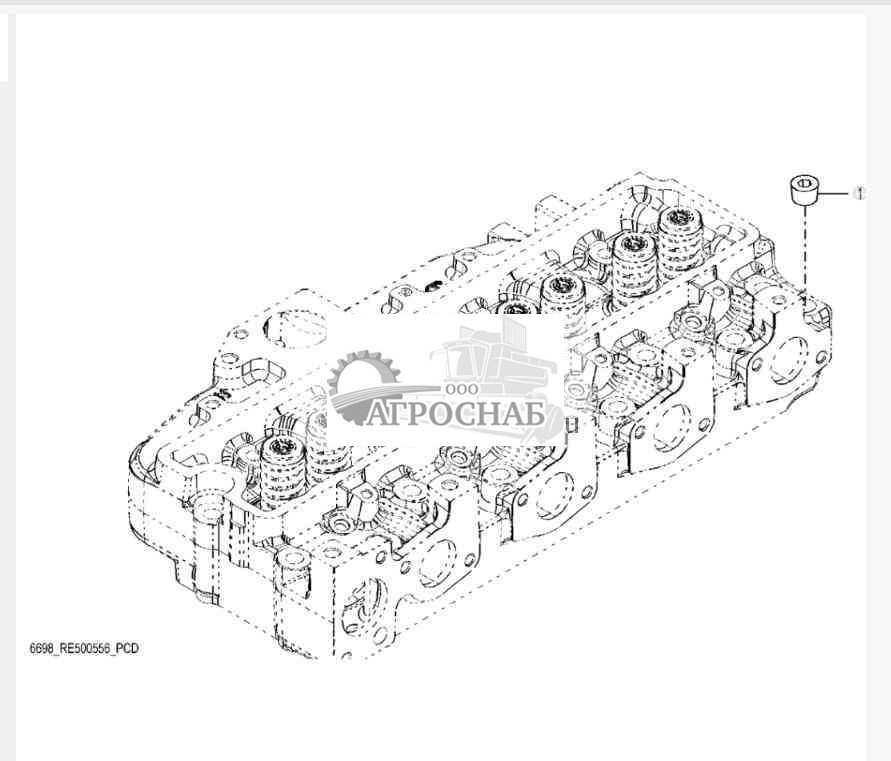 6698 Заглушка термодатчика 